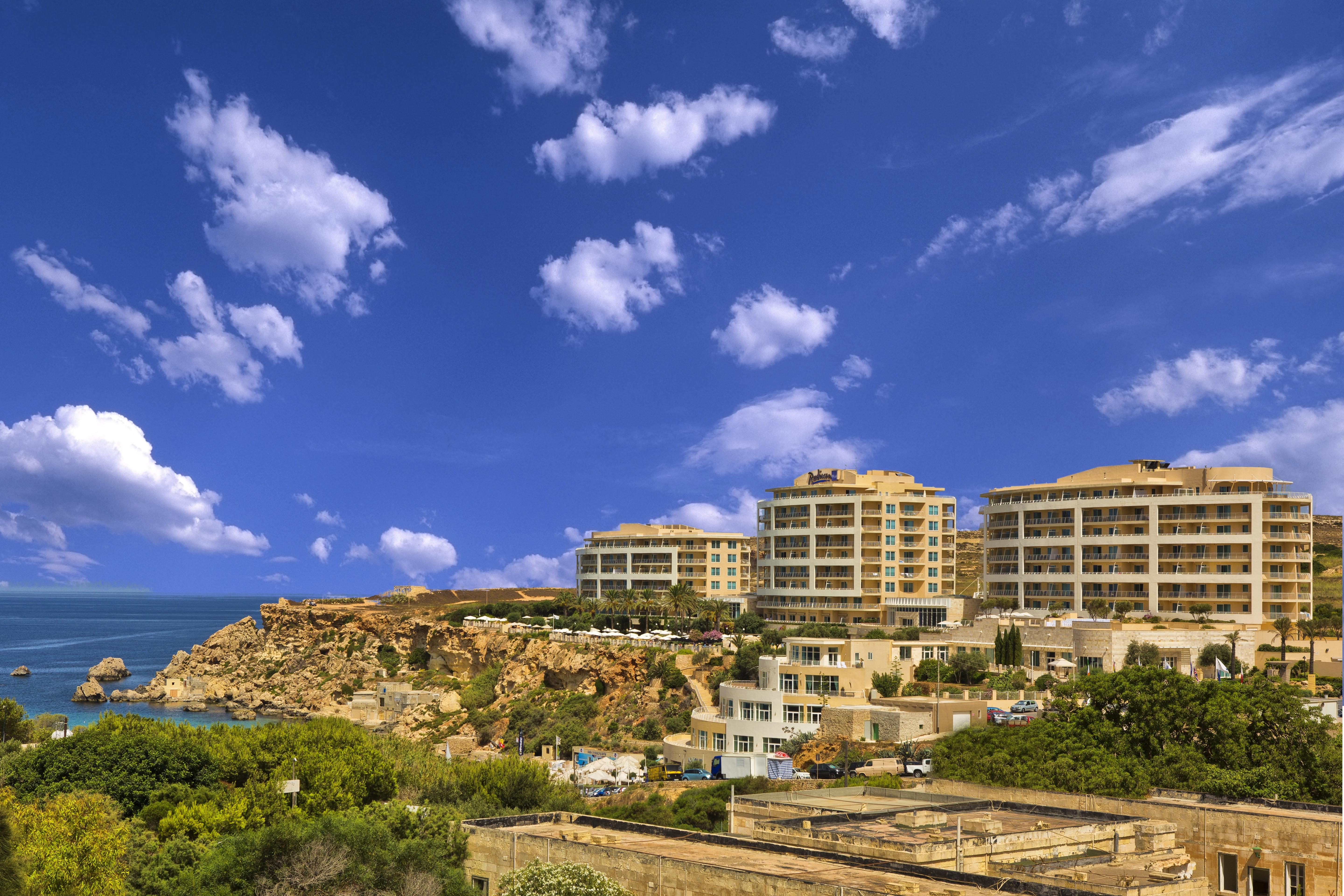 Radisson Blu Resort & Spa, Malta Golden Sands Mellieħa Esterno foto View of the complex
